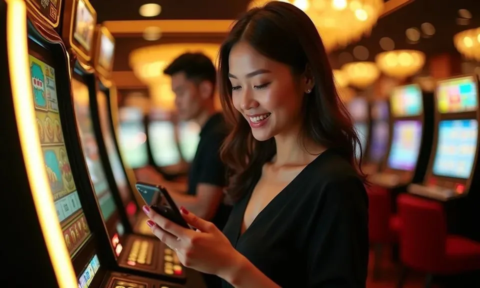 Mobile casino lobby